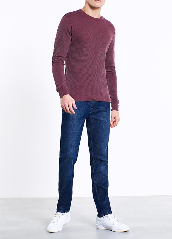 Marcs Men's Nickson Waffle Long Sleeve Tee